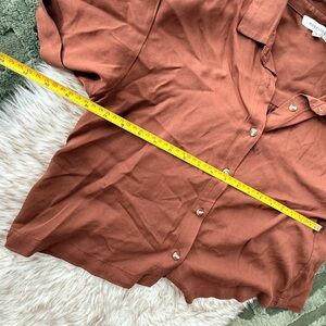 Rose & Olive Chocolate Blouse